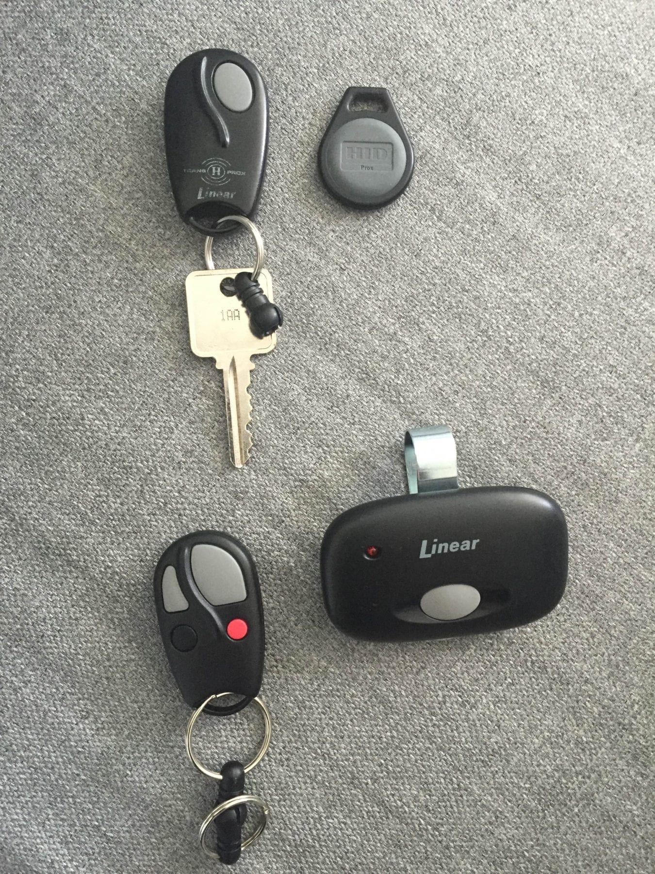 Linear, HID Key Fobs and Garage Remotes